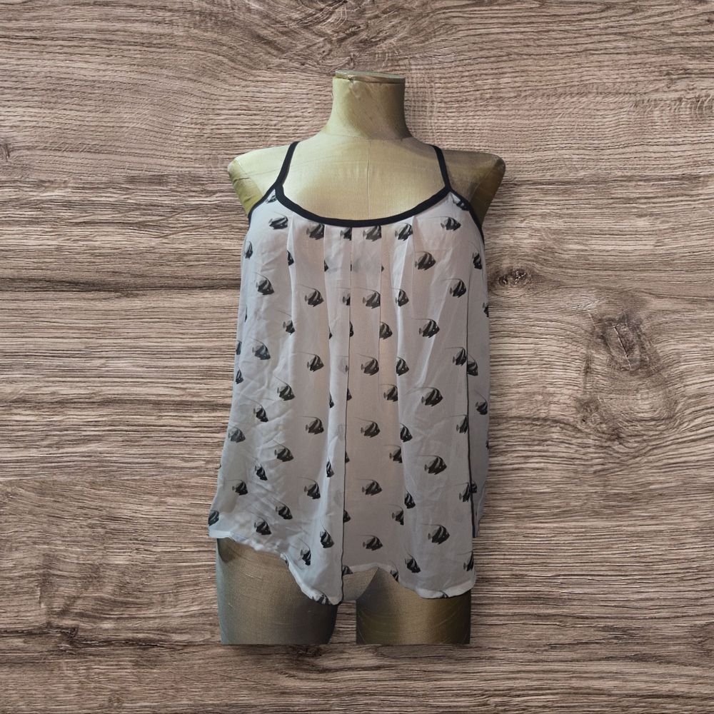 Princess Vera Wang Angelfish Racerback Tank Blouse